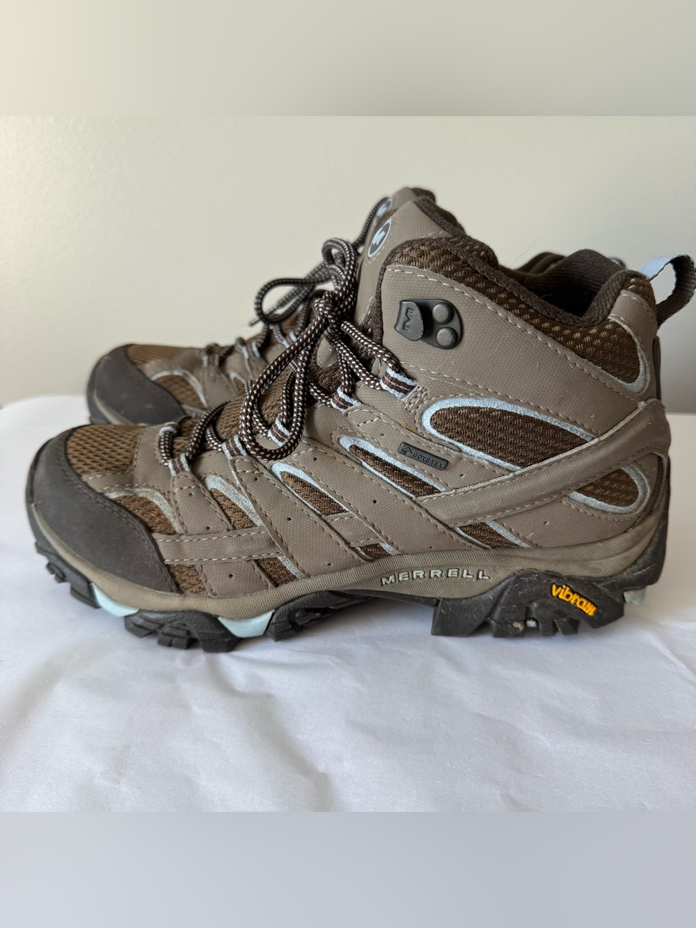Merrell Size 10.5 Women’s Moab 2 Waterproof Hiking Boots - Picture 3 of 7